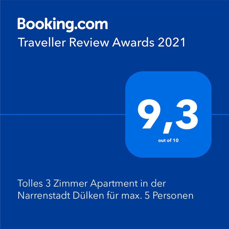 Tolles 3 Zimmer Apartment In Der Narrenstadt Dulken Fur Max. 5 Personen Viersen Exterior foto